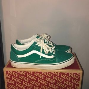 Vans old skool green